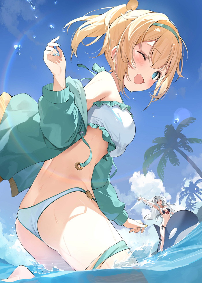 【二次】ポニーテール、サイドテールの女の子のエロ画像 Part３０