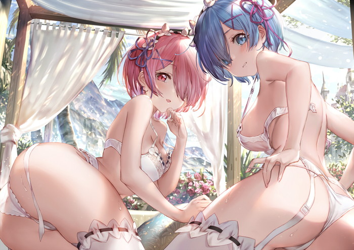 【二次】下着姿の女の子たちのエロ画像 Part２７