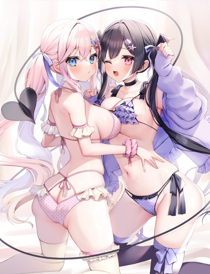 【二次】下着姿の女の子たちのエロ画像 Part２７