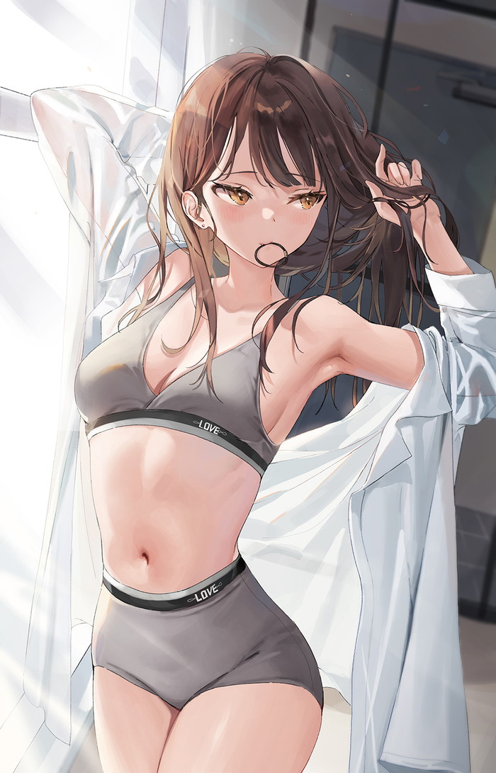 【二次】下着姿の女の子たちのエロ画像 Part２７