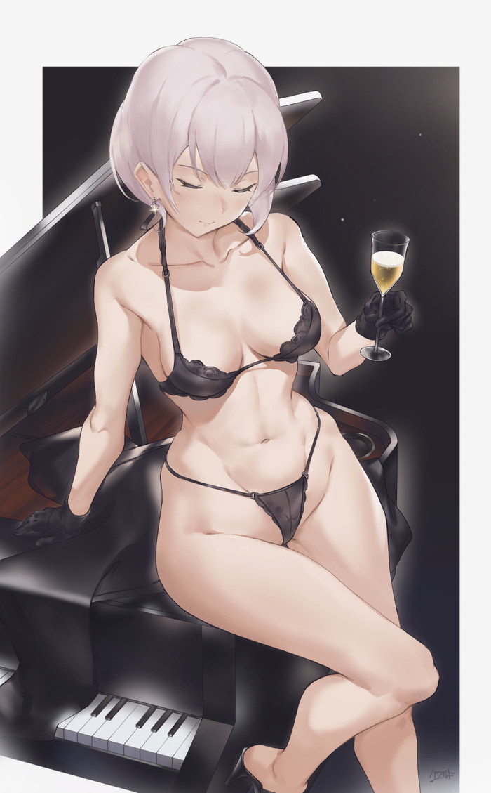 【二次】下着姿の女の子たちのエロ画像 Part２７