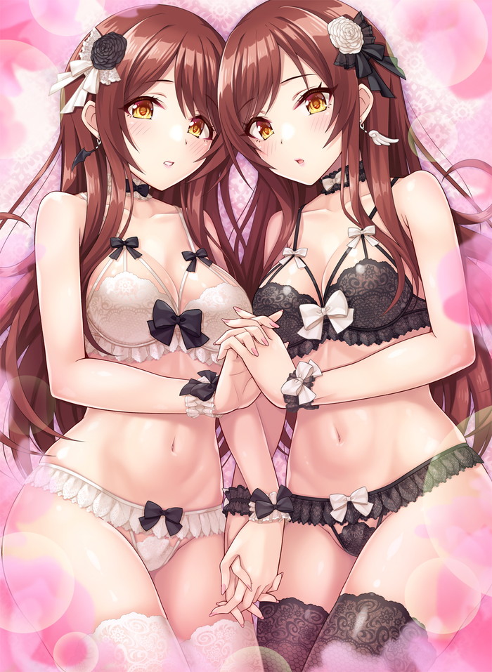 【二次】下着姿の女の子たちのエロ画像 Part２７