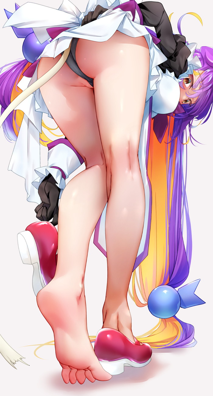 【二次】前かがみポーズで胸とお尻を強調してる女の子のエロ画像 Part４４