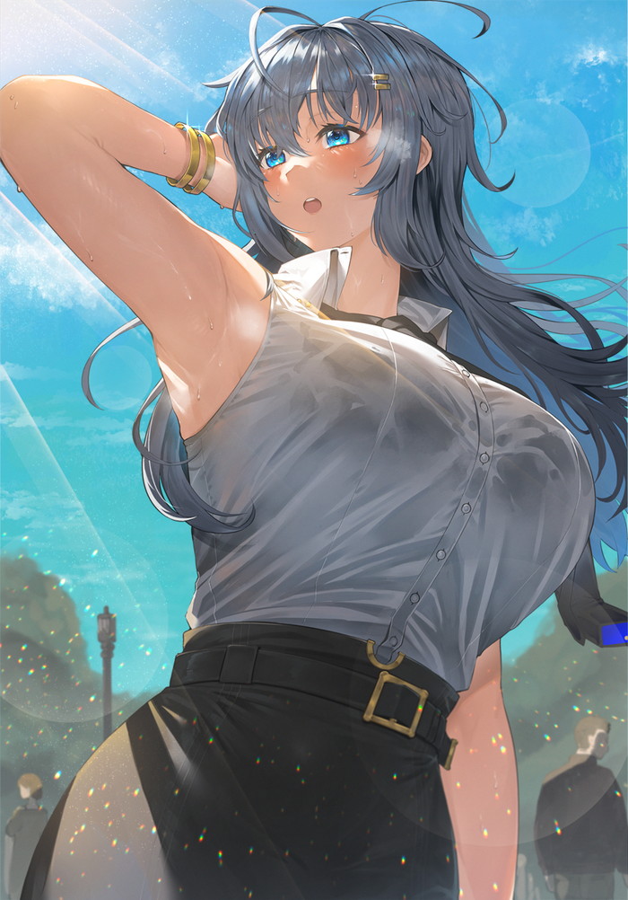 【二次】ドスケベ腋の下のエロ画像 Part３５