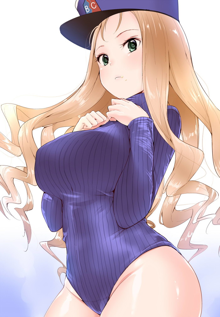 【二次】セーター、リブニットを着た女の子のエロ画像 Part１２