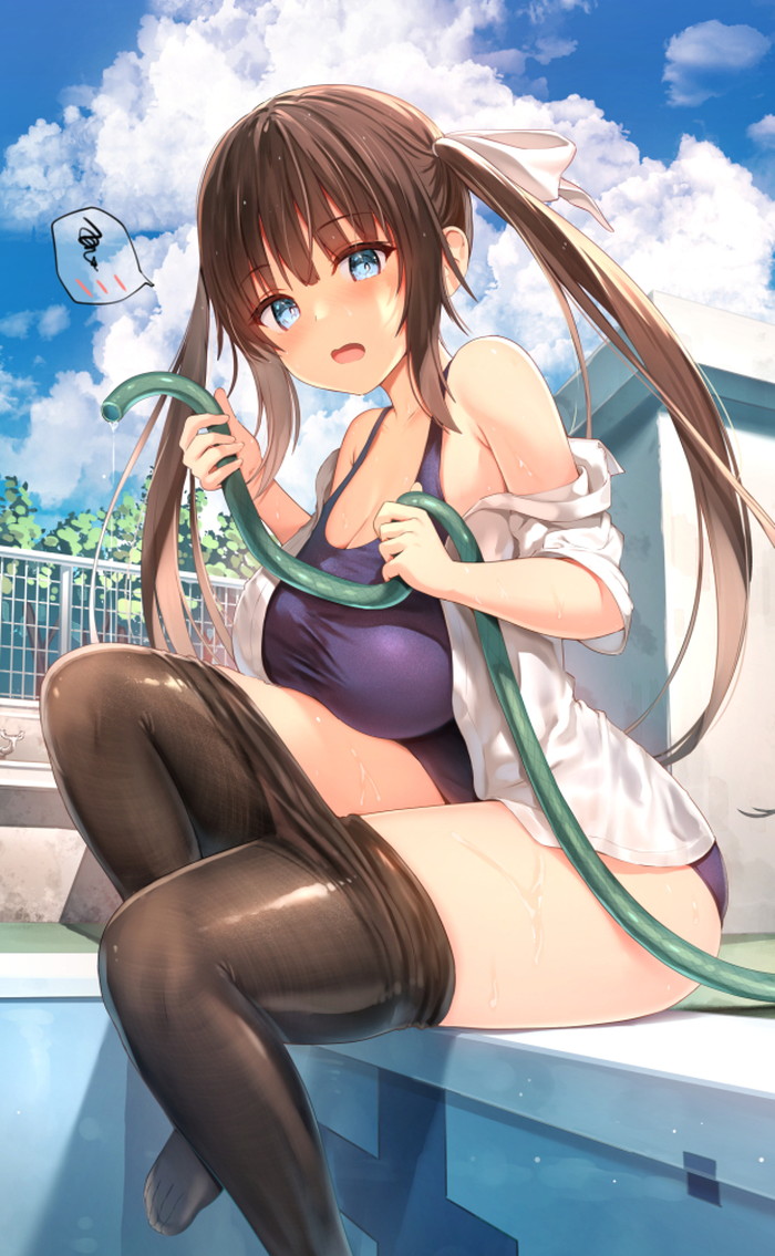 【二次】タイツ、パンストを履いた女の子のエロ画像 Part４４
