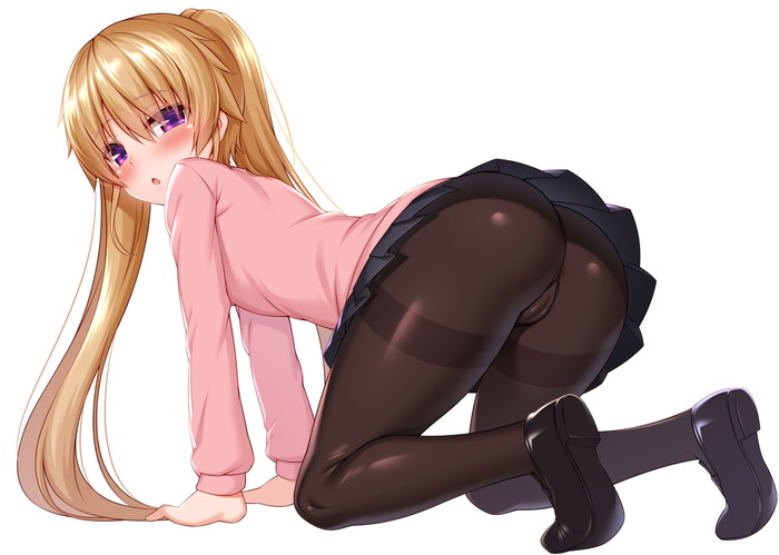 【二次】タイツ、パンストを履いた女の子のエロ画像 Part４４