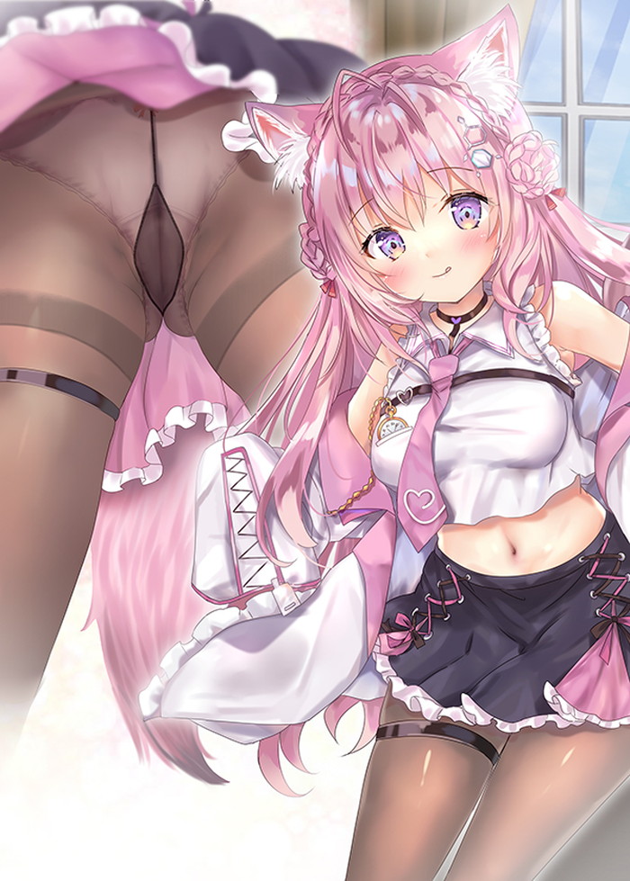 【二次】タイツ、パンストを履いた女の子のエロ画像 Part４４