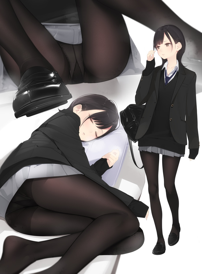 【二次】タイツ、パンストを履いた女の子のエロ画像 Part４４