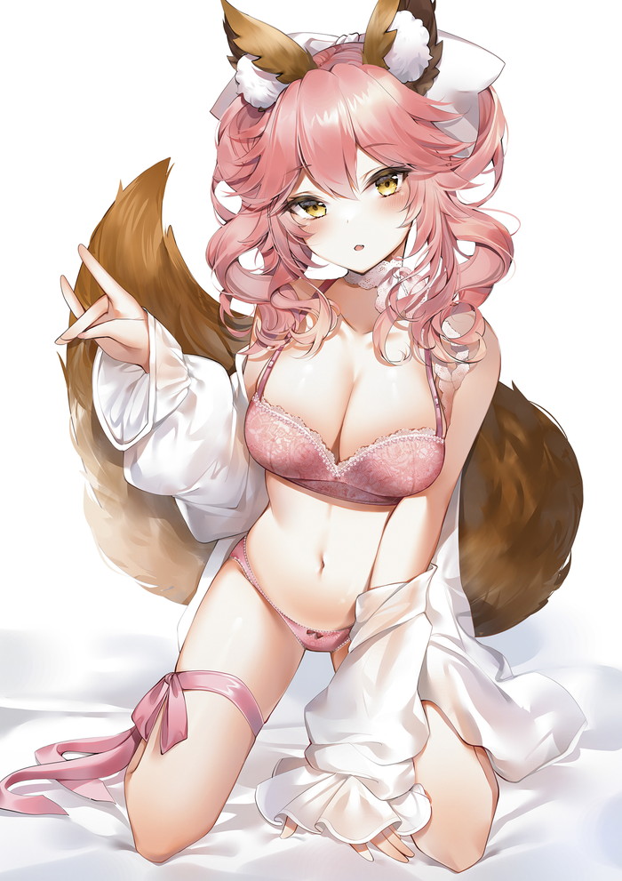 【二次】ピンク色の髪の女の子のエロ画像 Part３７