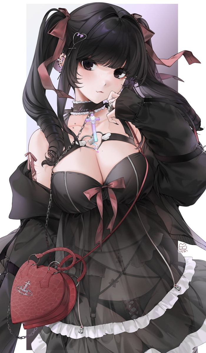 【二次】目線が向いちゃう魅惑の谷間画像 Part１４