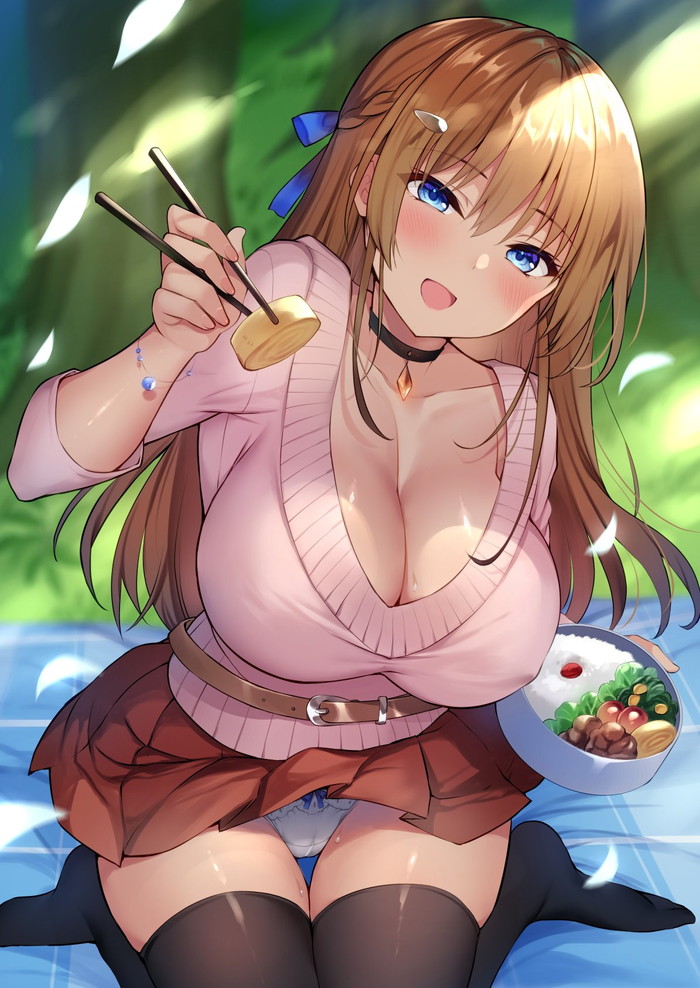 【二次】目線が向いちゃう魅惑の谷間画像 Part１４