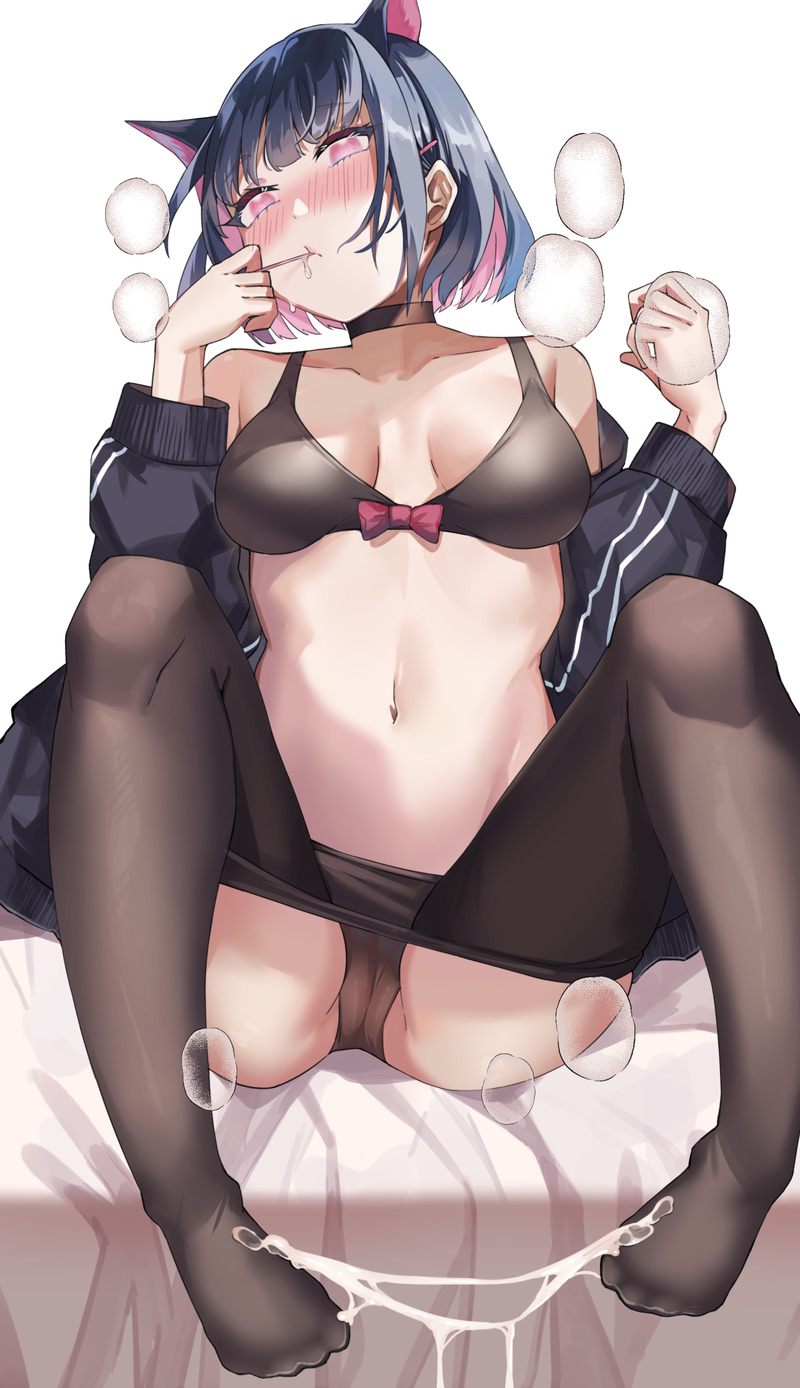 【二次】ぶっかけ＆顔射で体中精液まみれのエロ画像 Part４５