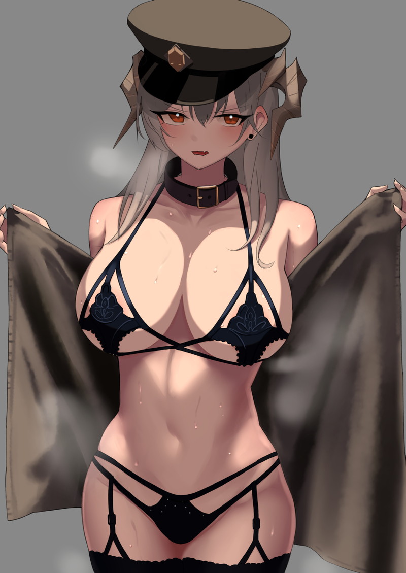 【二次】ガーターベルトを履いた女の子のエロ画像 Part２５