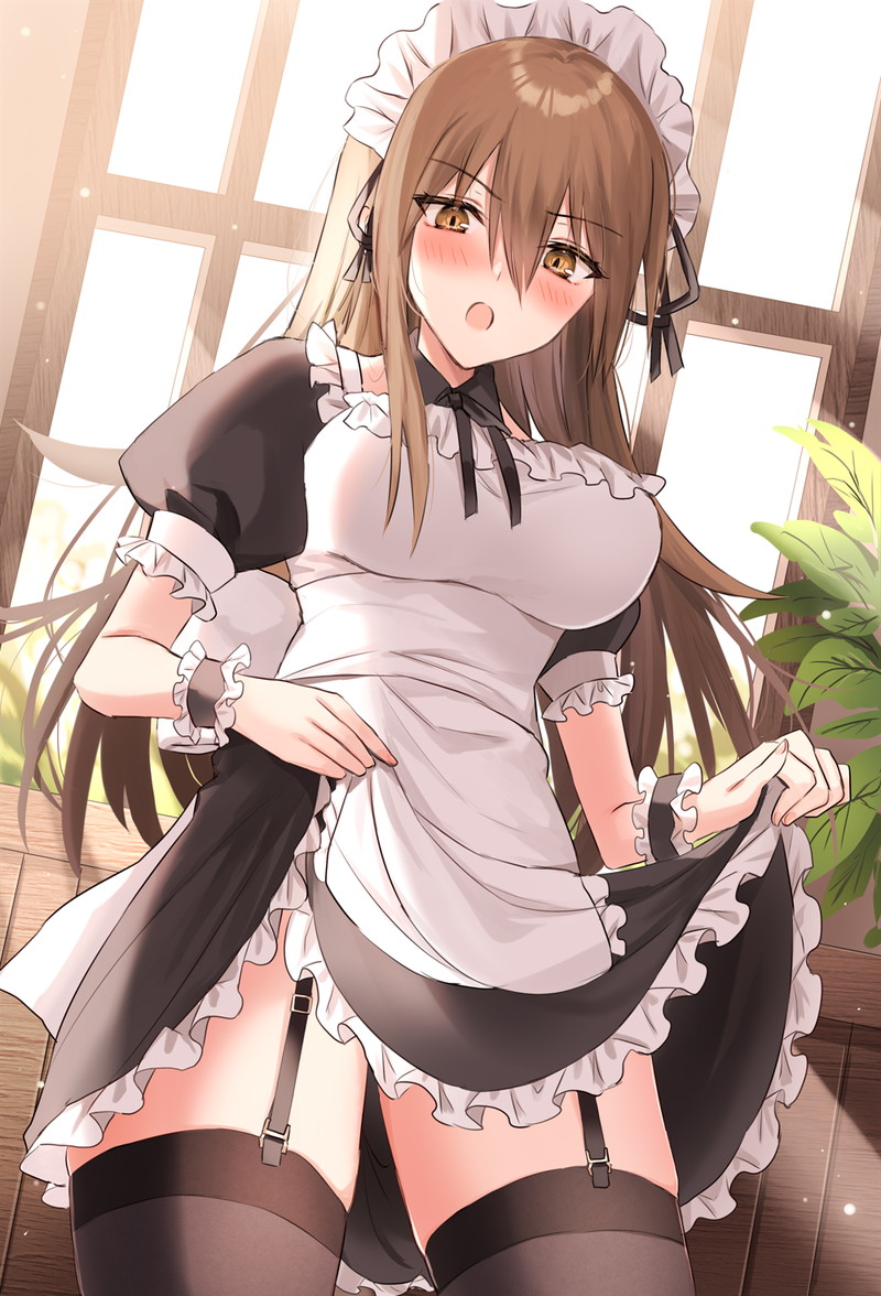 【二次】ガーターベルトを履いた女の子のエロ画像 Part２５
