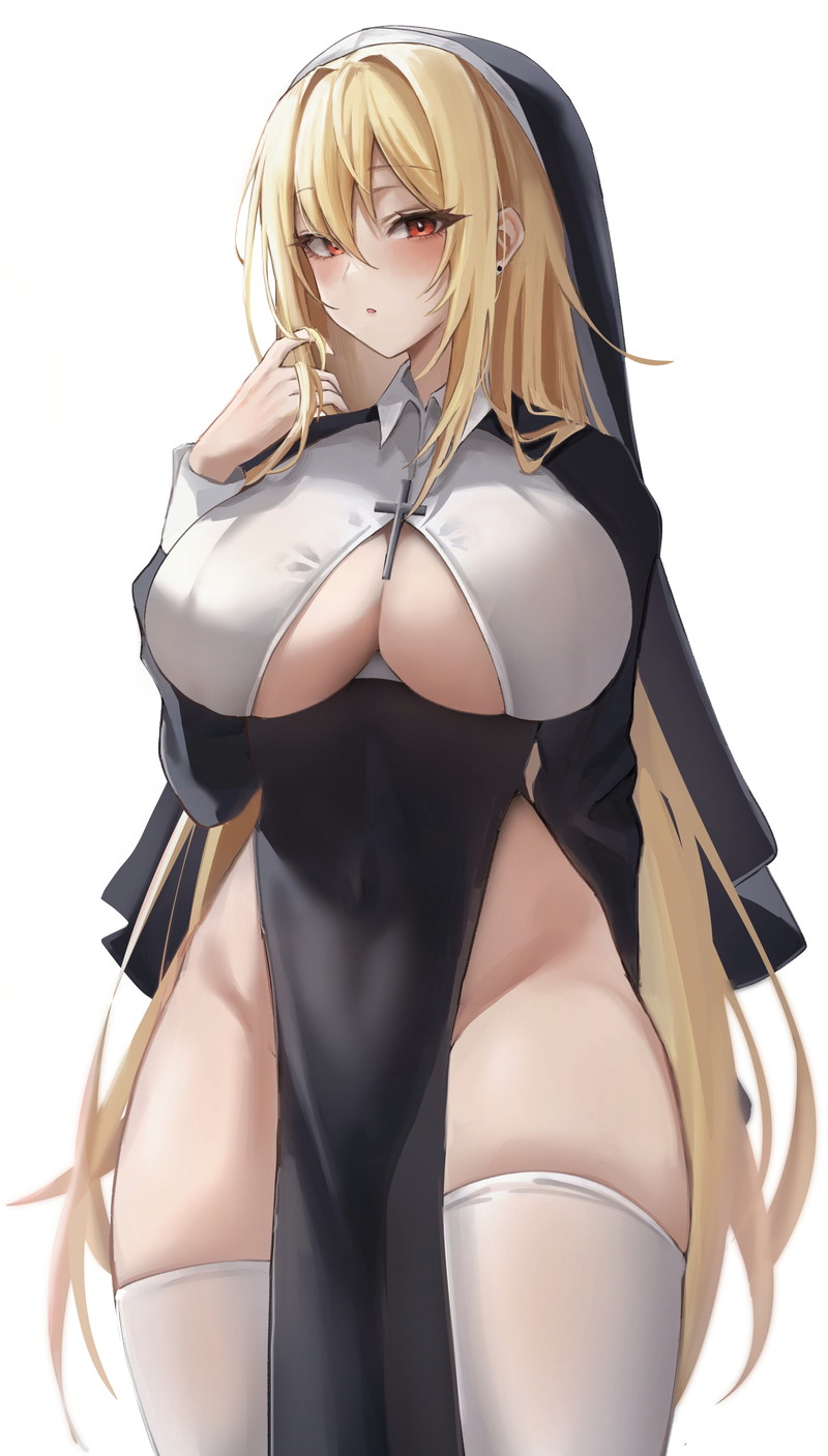 【二次】スケベなシスターのエロ画像まとめ Part７
