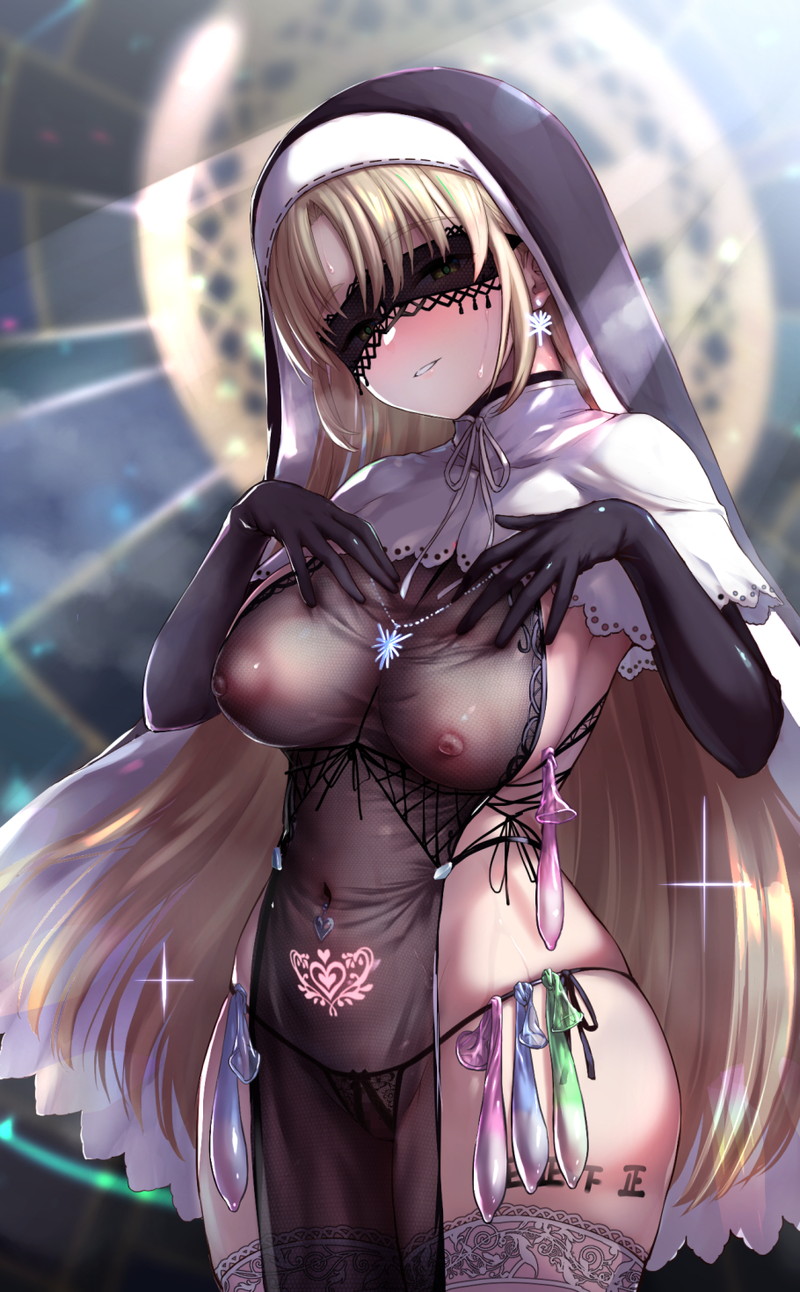 【二次】スケベなシスターのエロ画像まとめ Part７