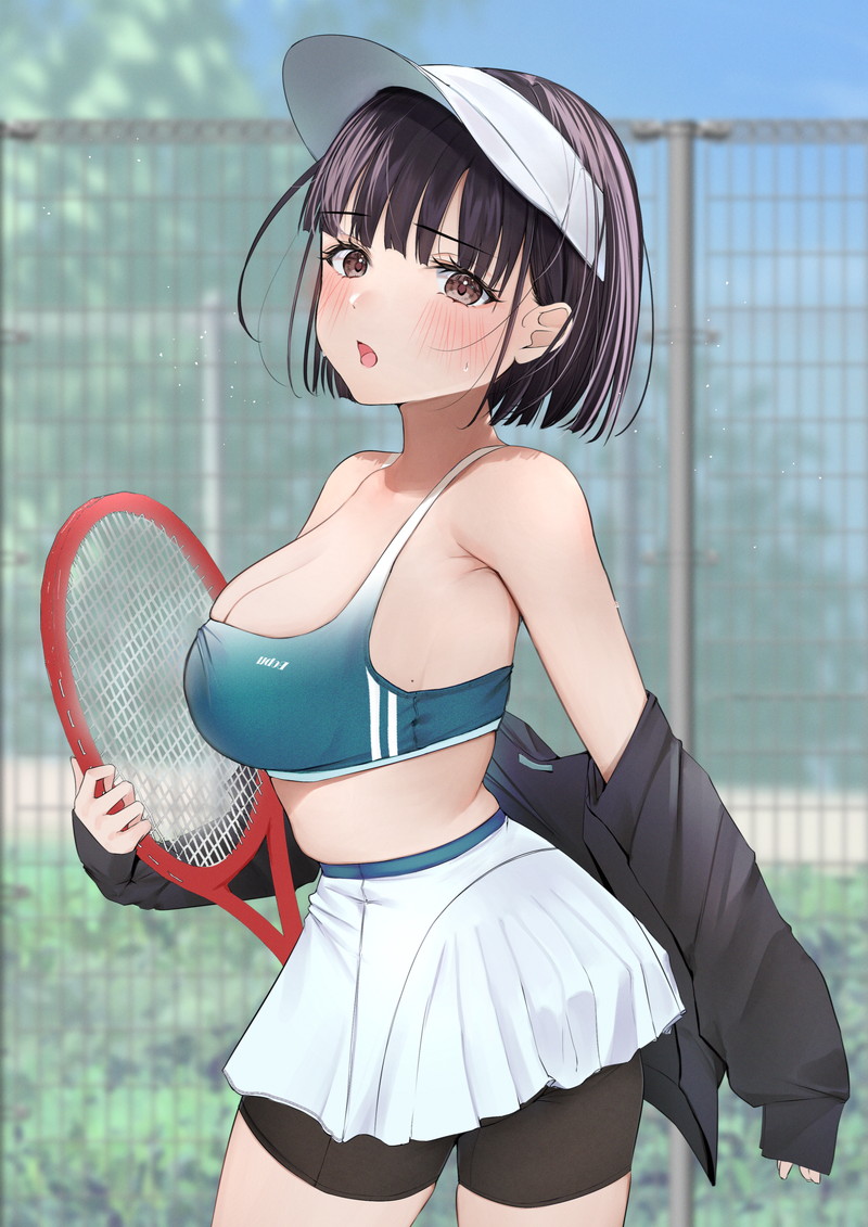 【二次】短めの髪のショートカット女子のエロ画像 Part２８