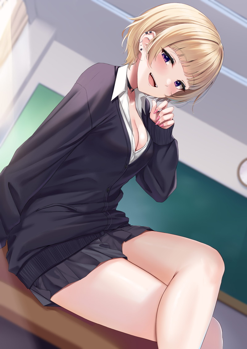 【二次】短めの髪のショートカット女子のエロ画像 Part２９