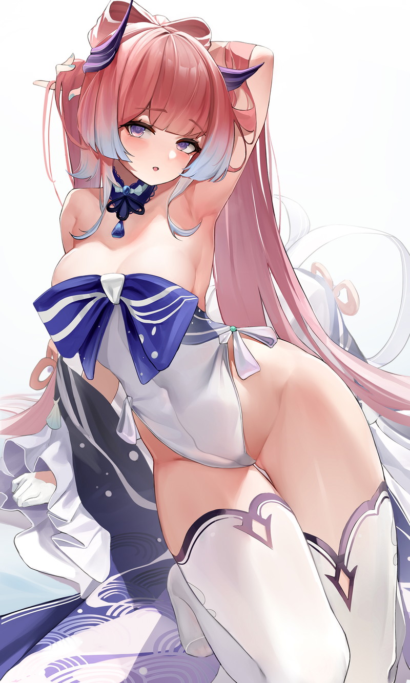 【二次】スベスベ、綺麗な肌の女の子のエロ画像 Part３４