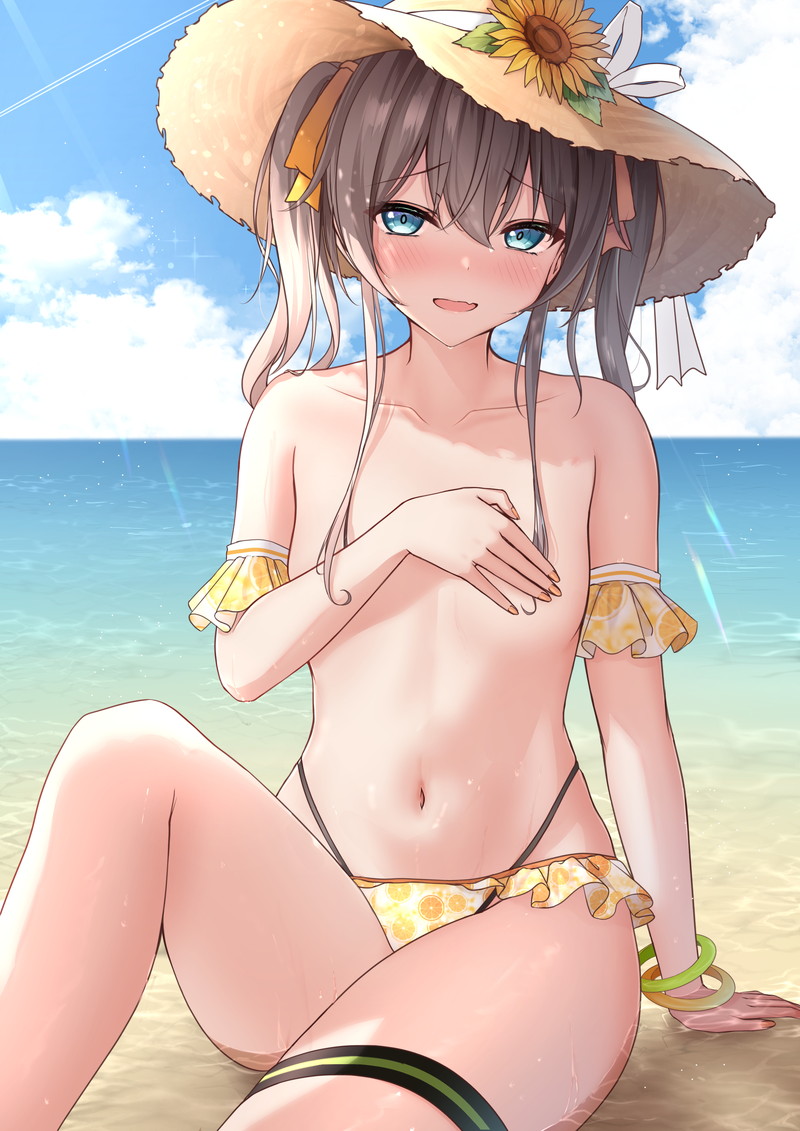 【二次】スベスベ、綺麗な肌の女の子のエロ画像 Part３４