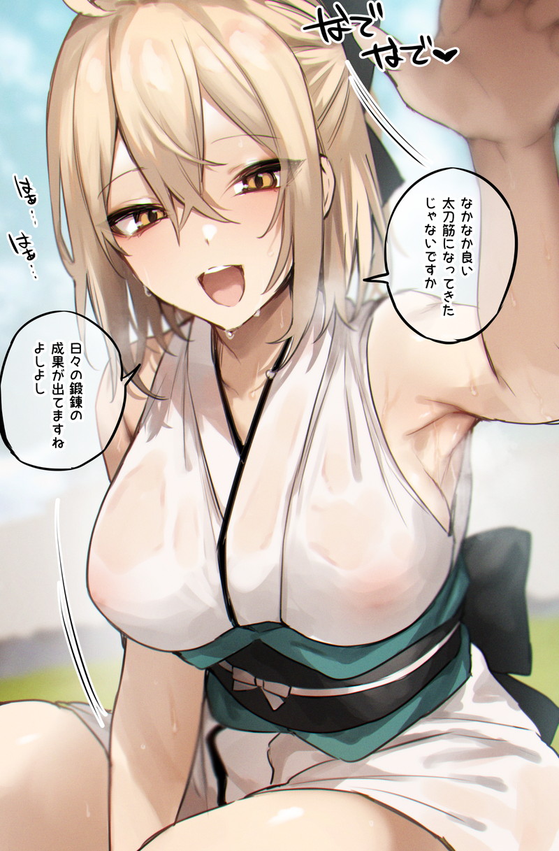 【二次】えちえちノースリーブ画像まとめ Part１３