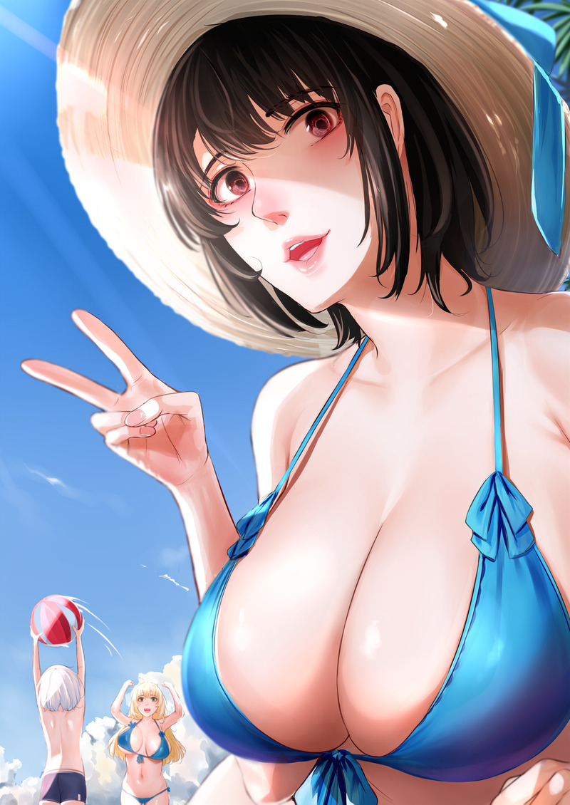 【二次】ピースサインをしている女の子たちのエロ画像 Part２４