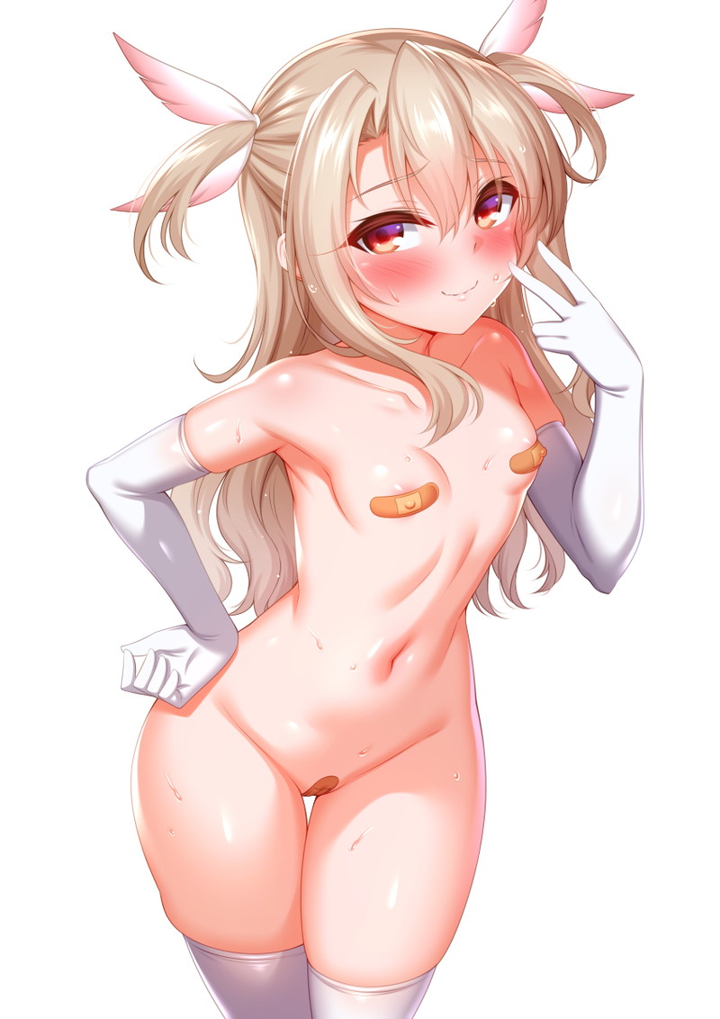 【二次】ピースサインをしている女の子たちのエロ画像 Part２４