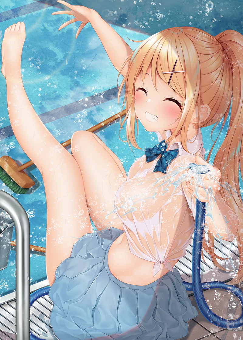 【二次】ポニーテール、サイドテールの女の子のエロ画像 Part３２