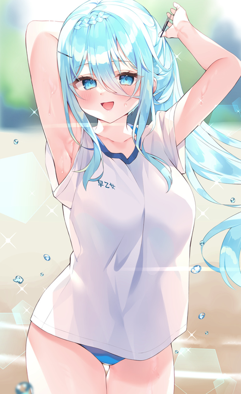 【二次】ポニーテール、サイドテールの女の子のエロ画像 Part３３