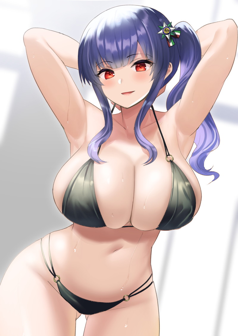 【二次】ポニーテール、サイドテールの女の子のエロ画像 Part３３