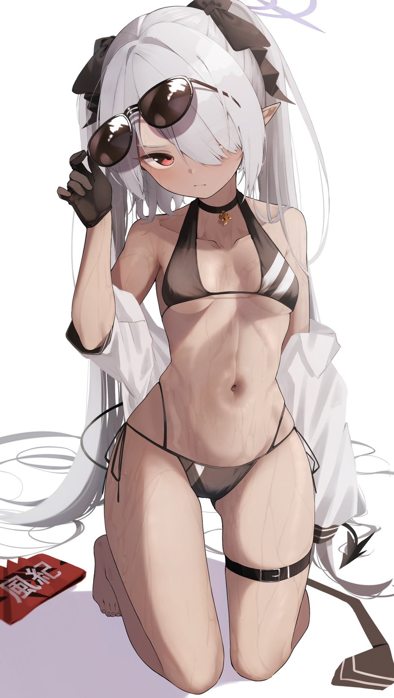 【二次】白髪、銀髪の女の子のエロ画像 Part５３