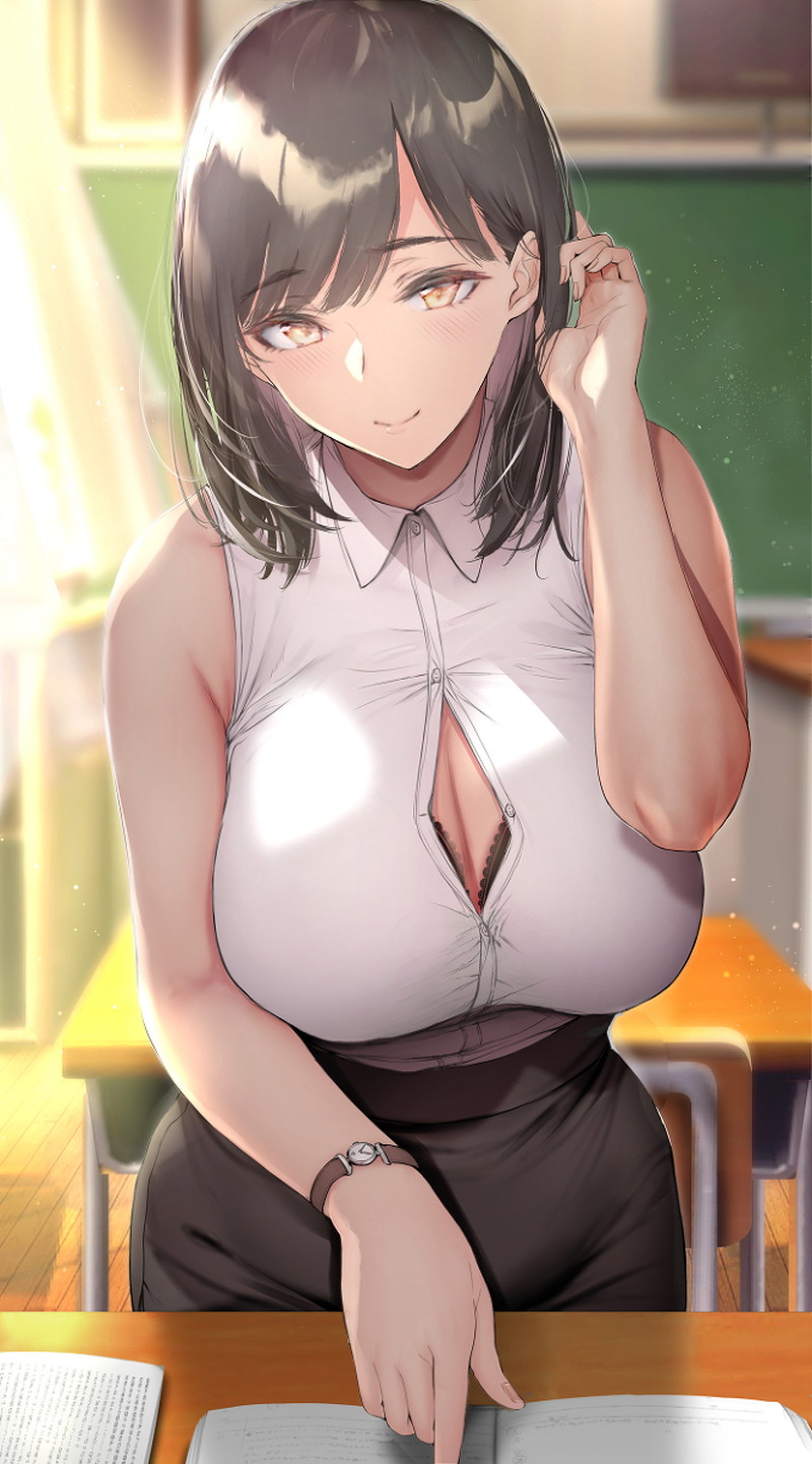 【二次】目線が向いちゃう魅惑の谷間画像 Part１５