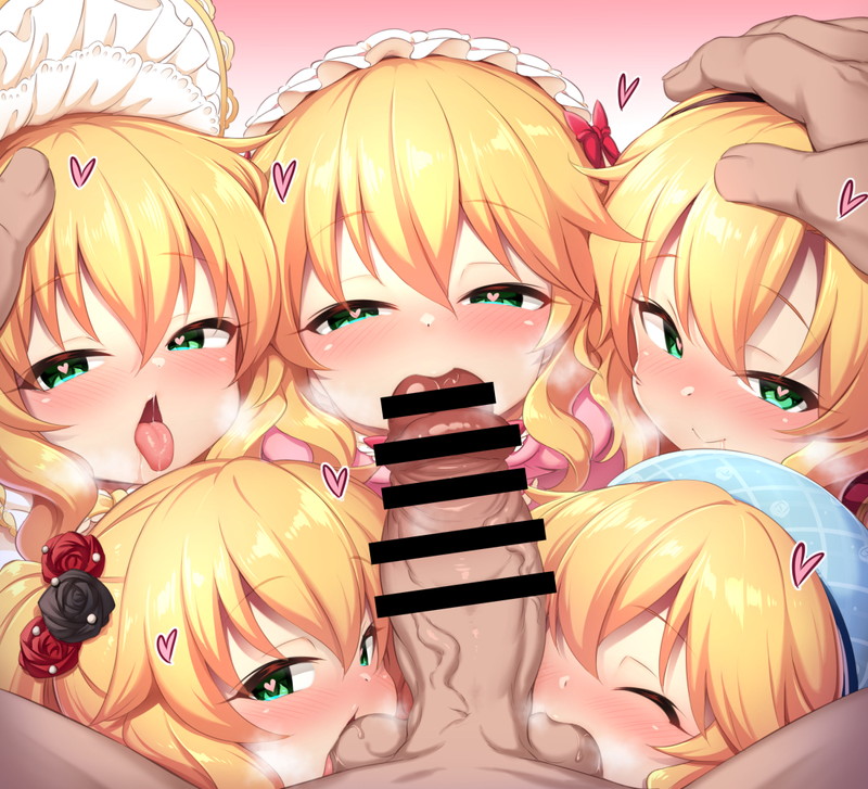 女の子が二人以上いるハーレム二次エロ画像 Part３１