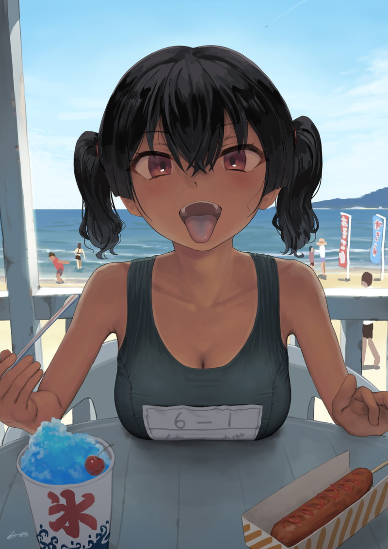 褐色、日焼け肌の女の子たちの二次エロ画像 Part３８