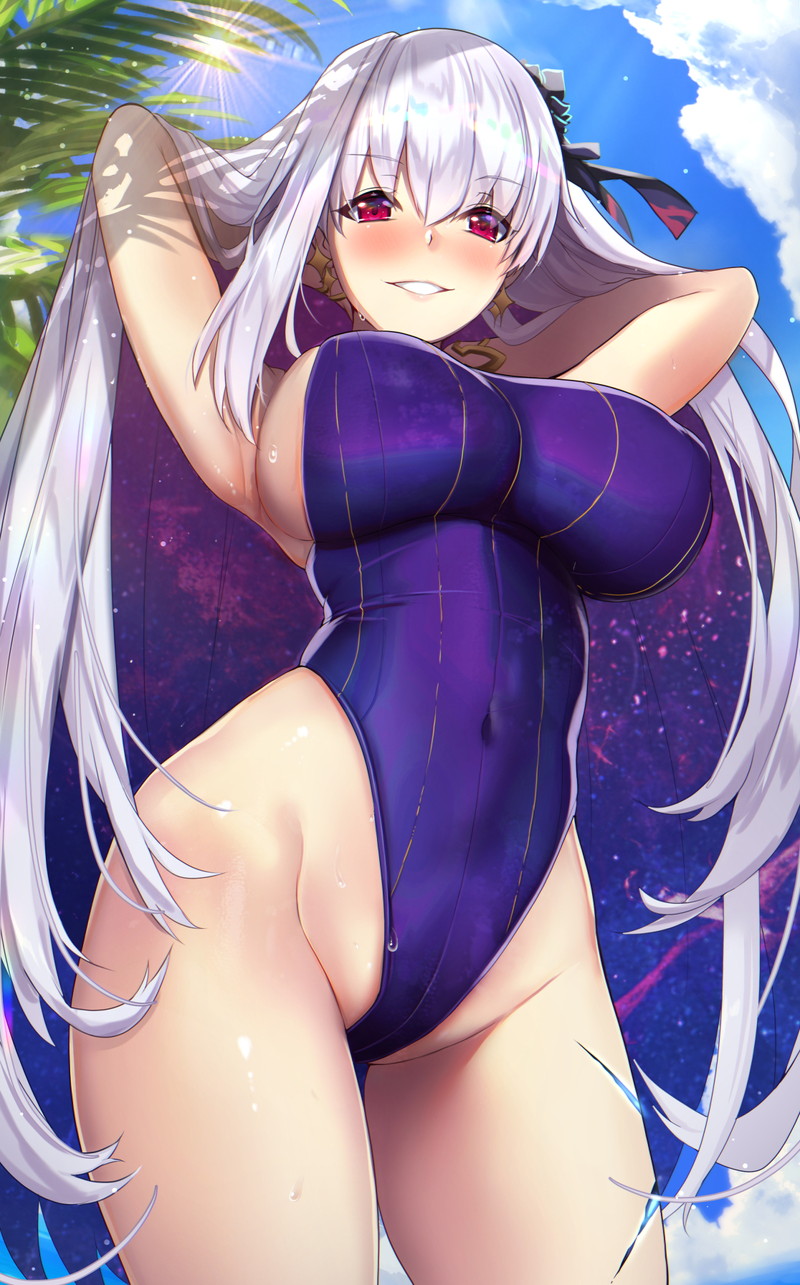 【二次】パンツやハイレグのお尻ワレメ食い込み画像 Part２０