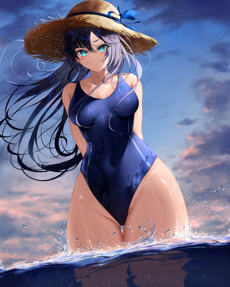 【二次】スク水、スクール水着のエロ画像 Part１８