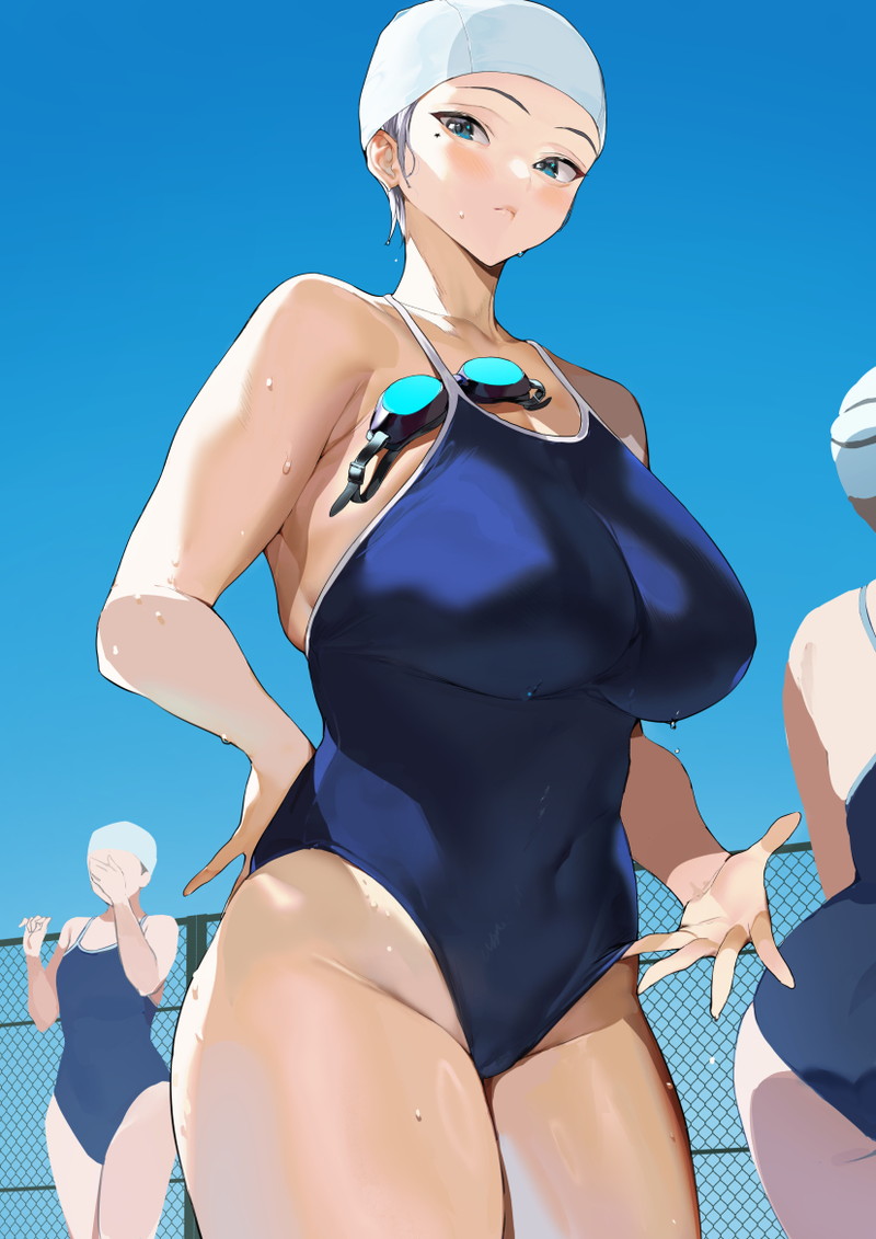 【二次】スク水、スクール水着のエロ画像 Part１８