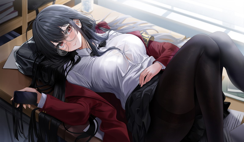 【二次】タイツ、パンストを履いた女の子のエロ画像 Part４８