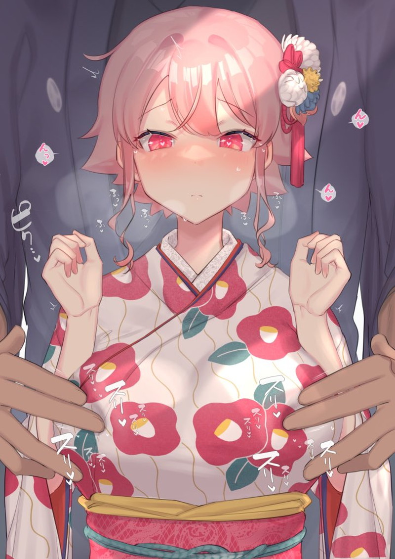 【二次】和服の女の子のエロ画像まとめ Part９