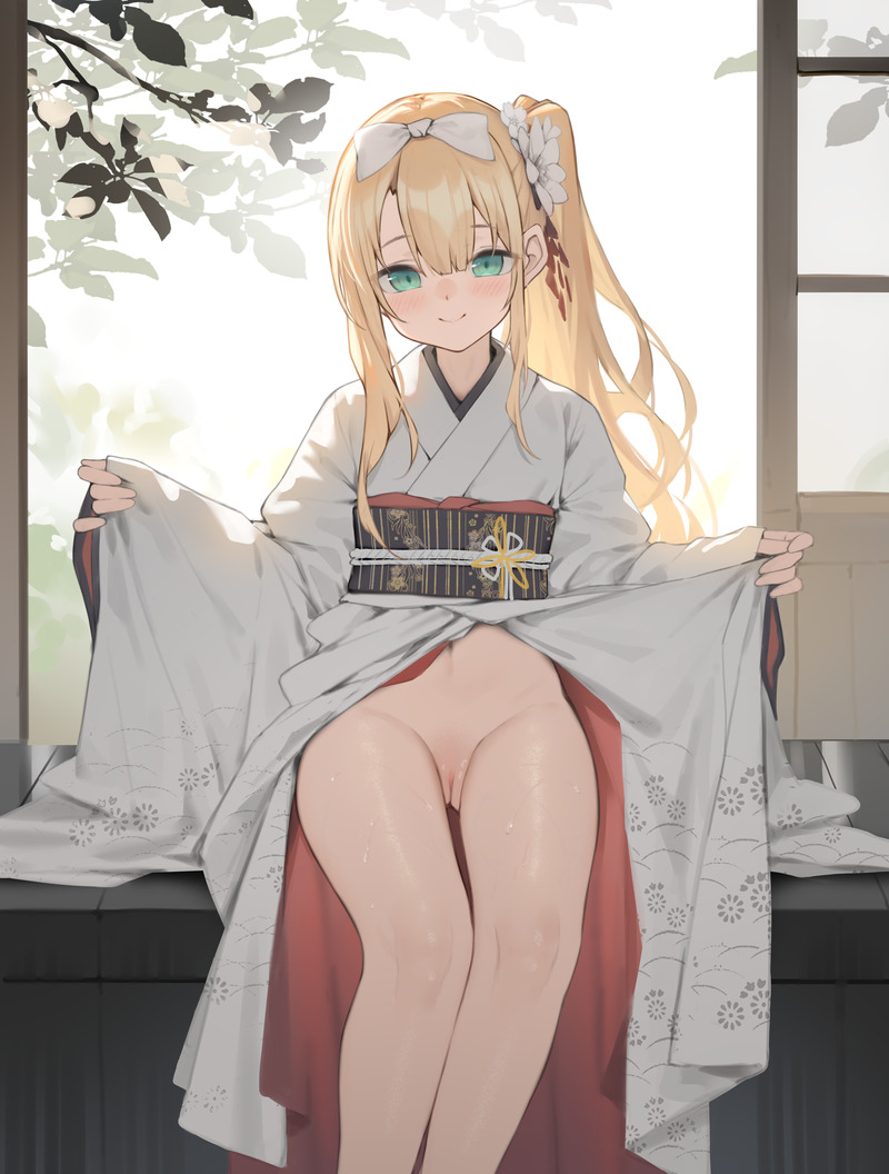 【二次】和服の女の子のエロ画像まとめ Part９