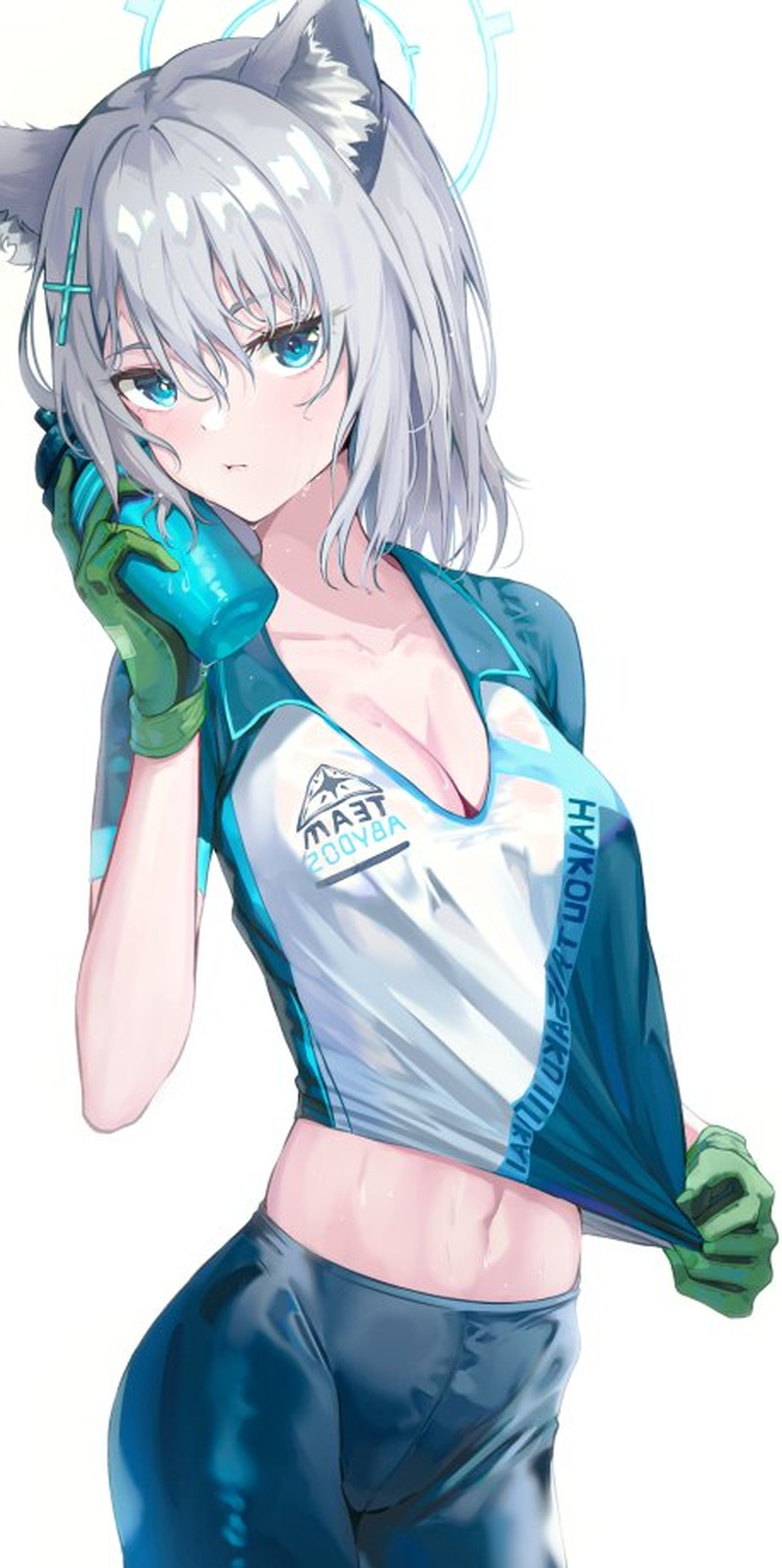 【二次】白髪、銀髪の女の子のエロ画像 Part５６