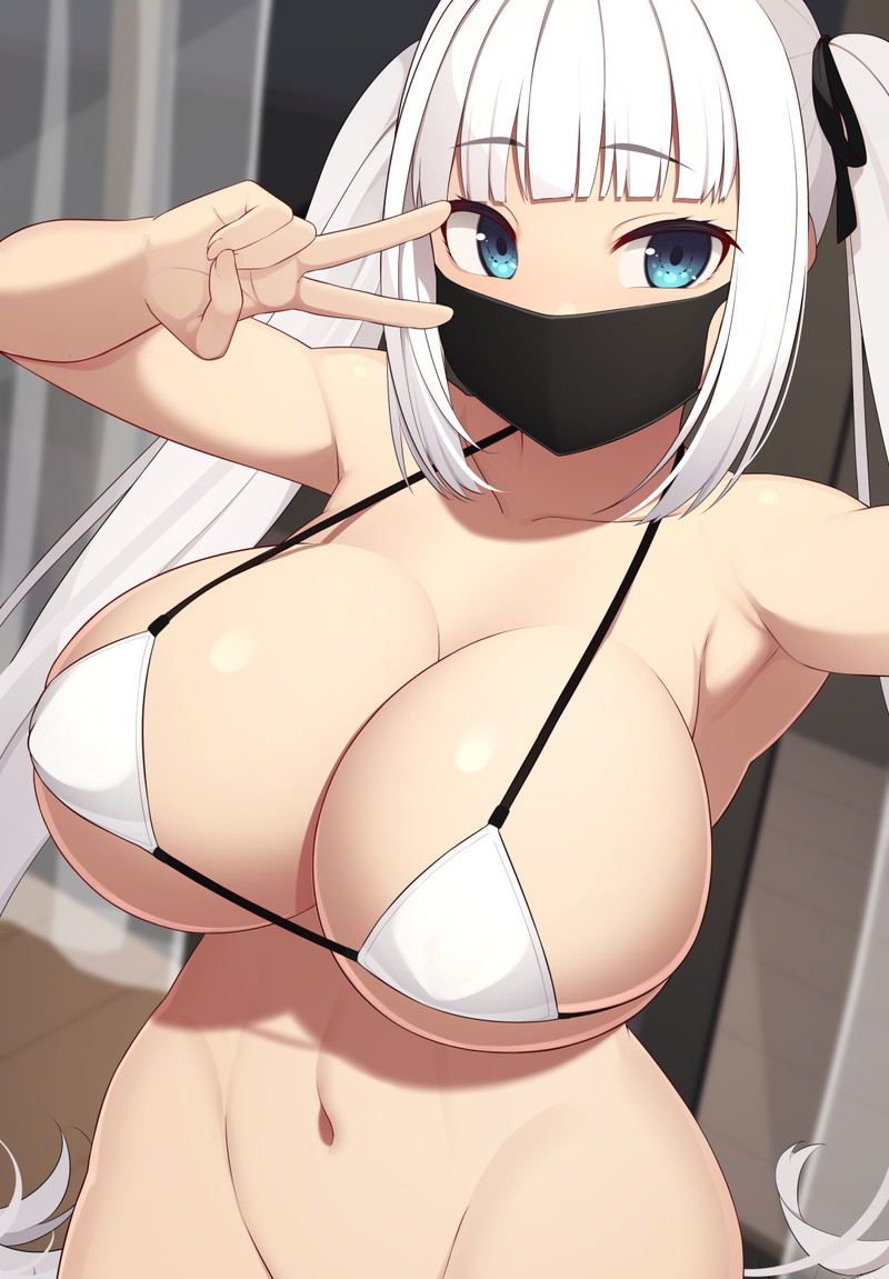 【二次】白髪、銀髪の女の子のエロ画像 Part５６