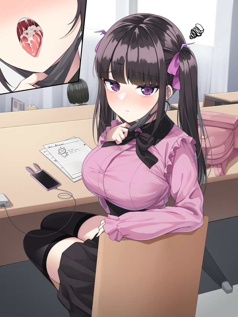 【二次】舌、口内のフェチエロ画像まとめ Part２３