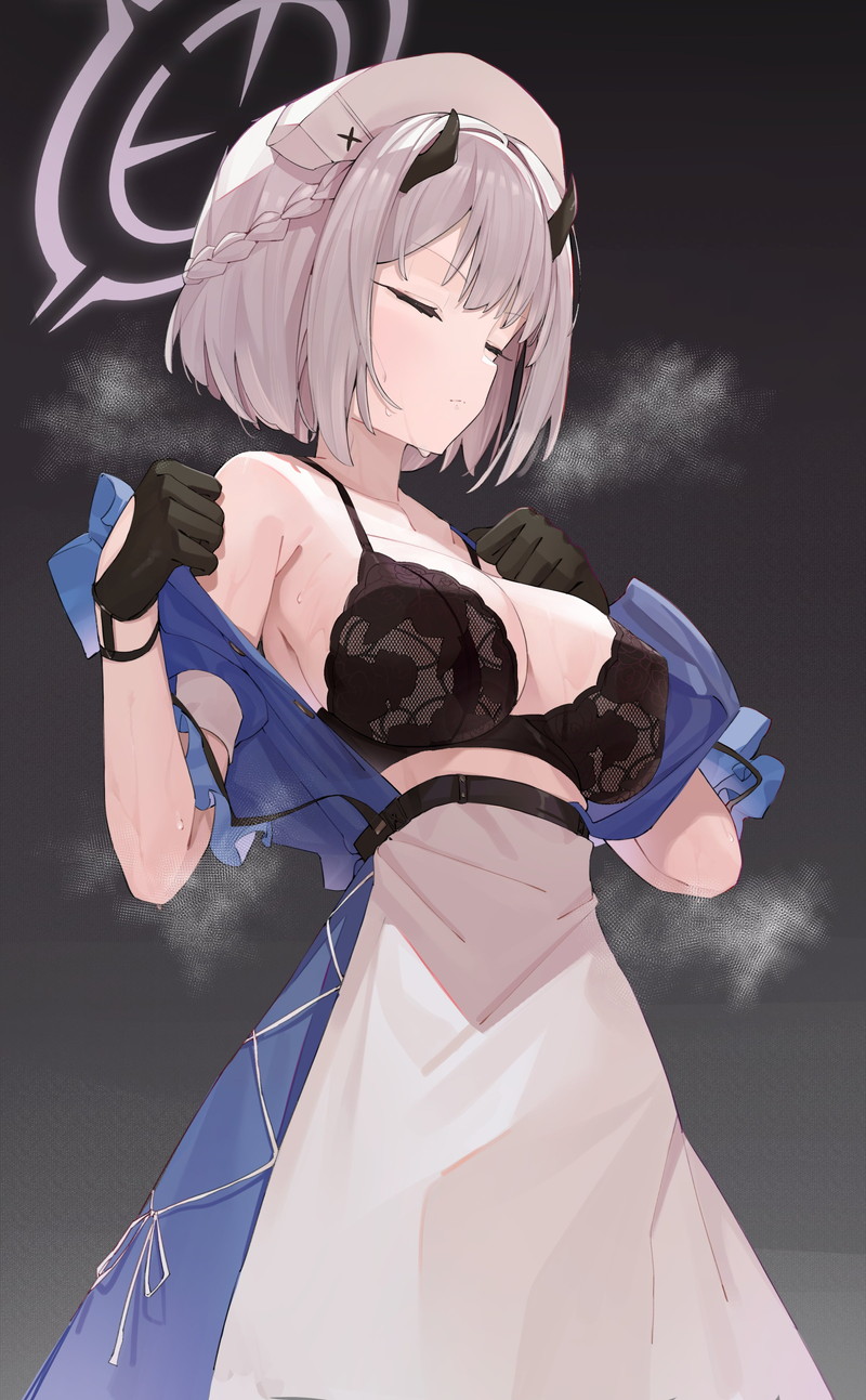 恥ずかしがってる女の子の二次エロ画像 Part８