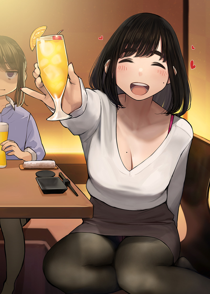 【二次】お酒で酔っぱらった女の子やお姉さんのエロ画像 Part１