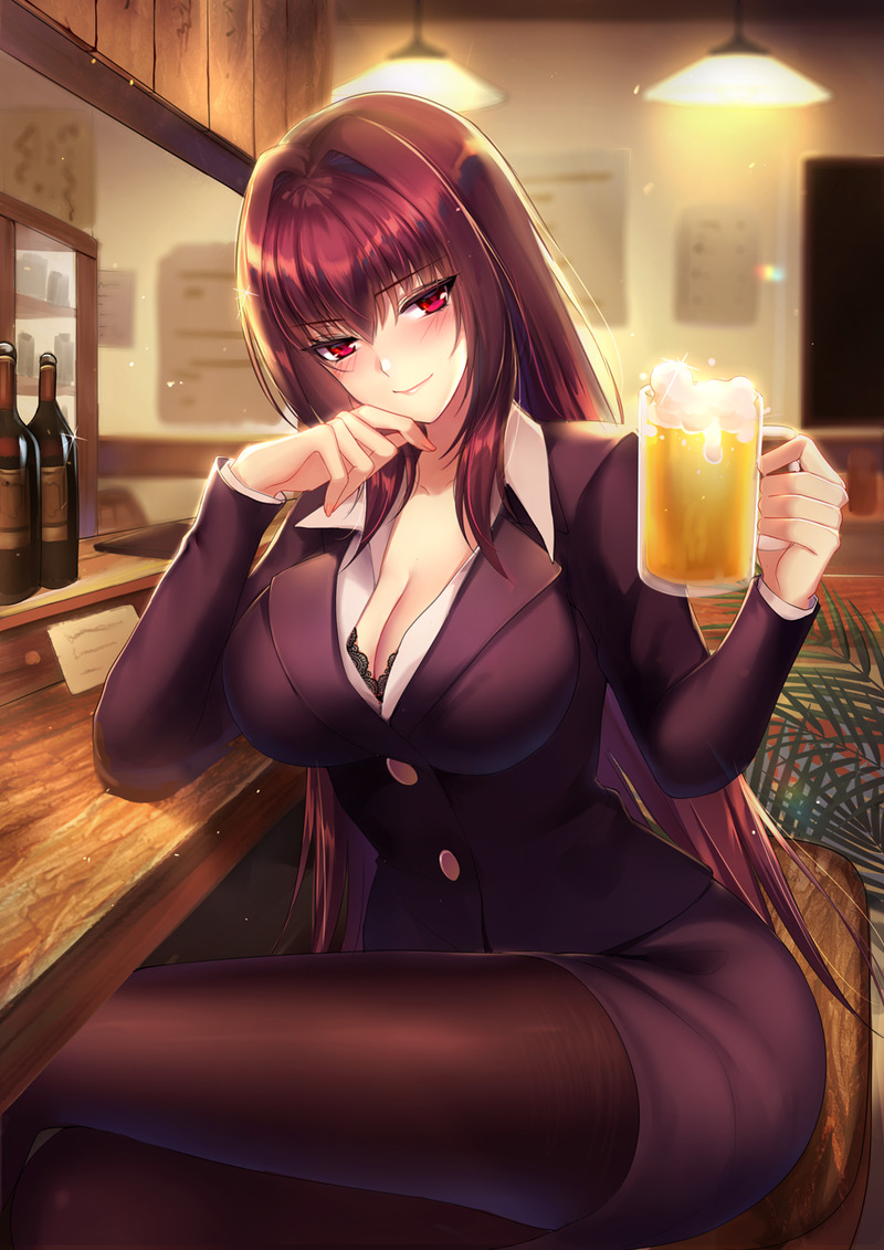 【二次】お酒で酔っぱらった女の子やお姉さんのエロ画像 Part１