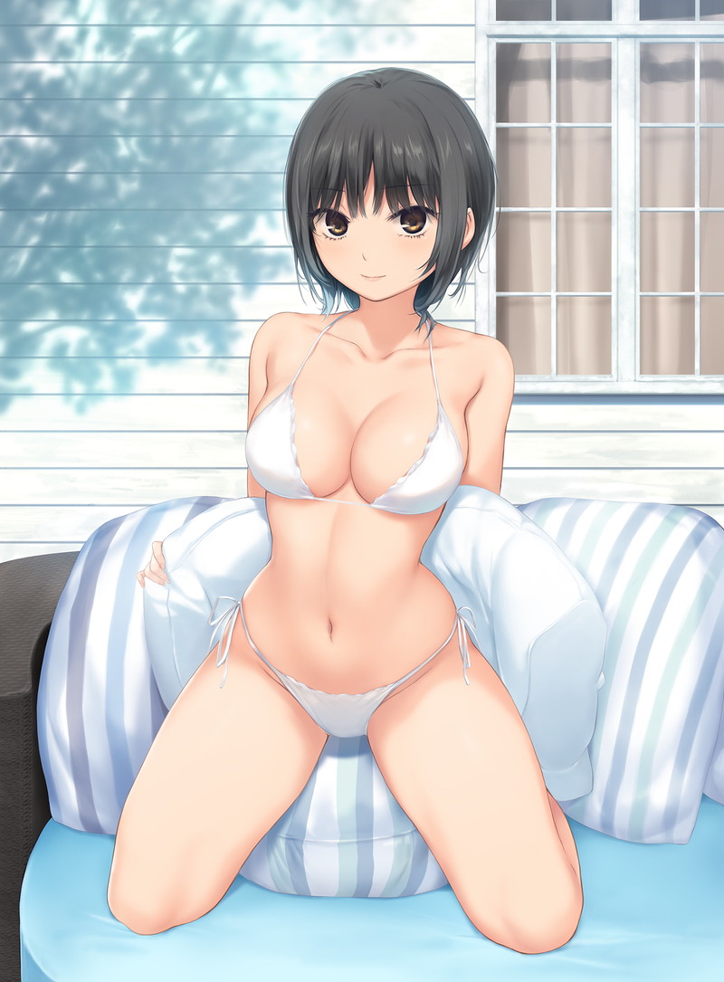 【二次】黒髪の女の子のエロ画像まとめ Part８５