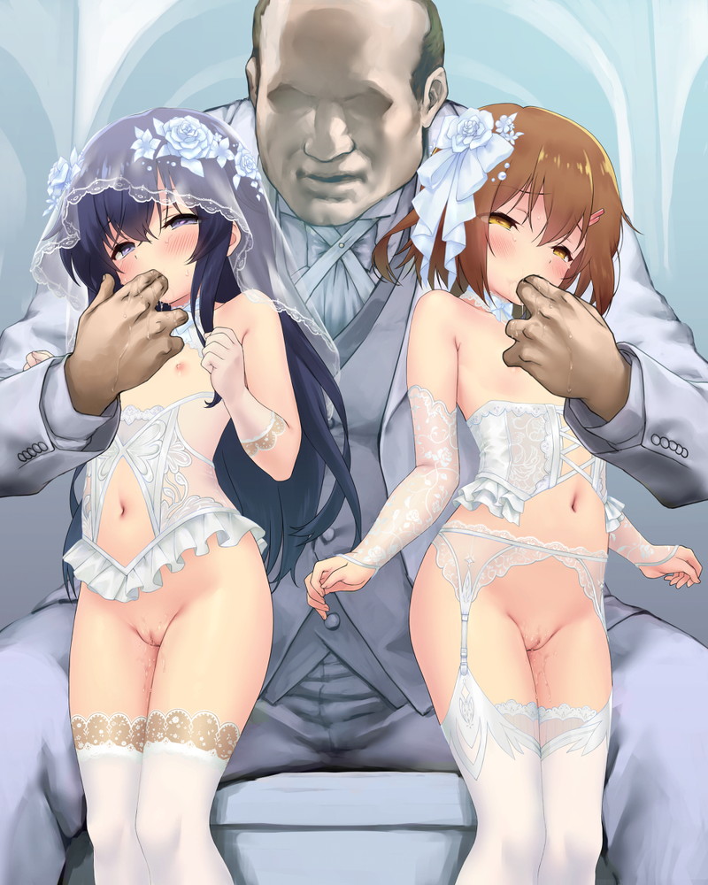 【二次】ウエディングドレス、セクシードレスのエロ画像 Part１０