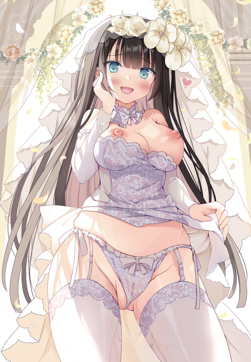 【二次】ウエディングドレス、セクシードレスのエロ画像 Part１０